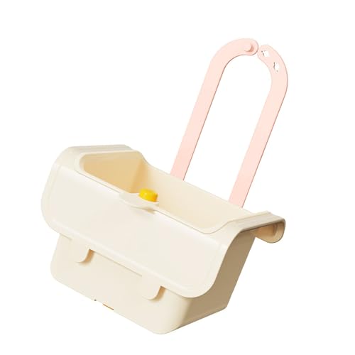 PANGBOER Sink Strainer Basket Hanging Design Press Automatic Dumping For Compacts Kitchens Efficient Food Scraps Separation Rack