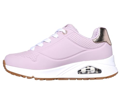 Image of Skechers Girl Uno Gen1 Shimmer Away Lace Up Shoe