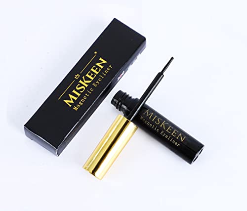 Delineador Líquido Magnético Negro MISKEEN 4ml miniatura 3