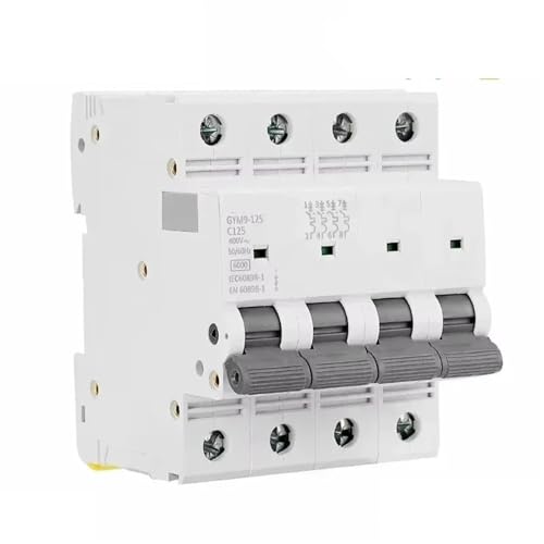 Disjoncteur triphasé 4P 125A pour sécuriser une armoire électrique AC 400V