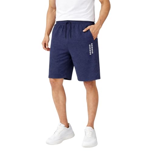 Image of KART BLACK Plus Sizes Men's Cotton Knee Length Shorts (M,L,XL,XXL,3XL,4XL,5XL) | Casual and Night Wear Mens Shorts (Pack of 2)