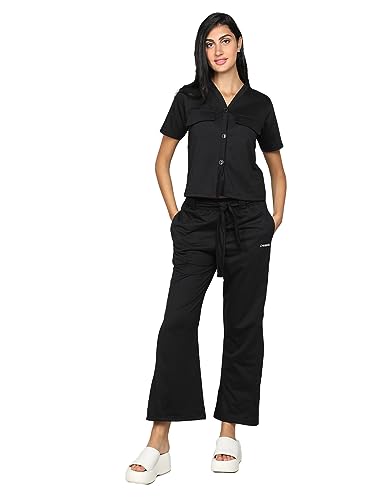Image of CHKOKKO Women Jogging Suit Casual Summer Track Suit Co-Ord Set