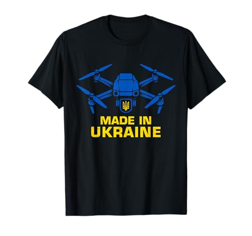 Ukraine Drone Patriotic Ukrainian FPV Lovers T-Shirt