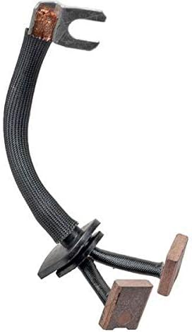 New Brush & Lead Assembly, 0.67" / 17mm L, 0.55" / 14mm W, 0.18" / 4.5mm H, Compatible With Hitachi 68-8128, 68-8128-3, 68-8128-1, 68-8128-4/141-44032