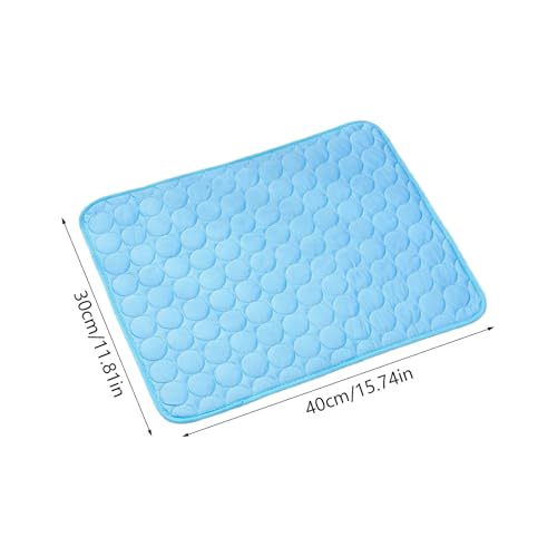 Générique Kühlmatte für Hunde, Matte aus Eisstoff, für den Innenbereich – atmungsaktive Sommerdecke für Tiere, Boden, Autositz, Sofa, Hundehütte, Garten, Balkon