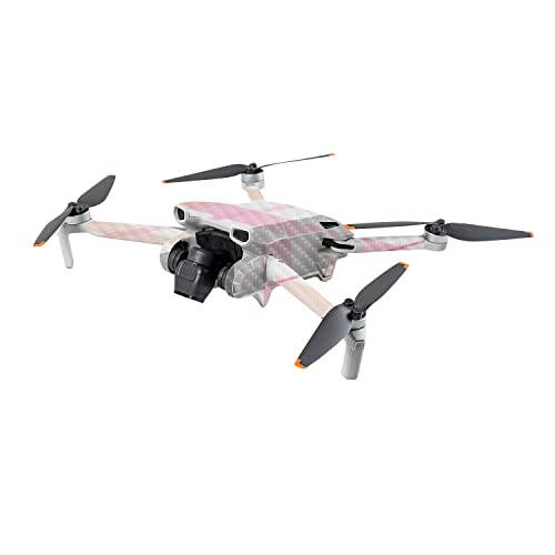 Image of MightySkins Carbon Fiber Skin Compatible with DJI Mini 3 - Plaid | Protective, Durable Textured Carbon Fiber Finish | Easy to Apply | Made in The USA