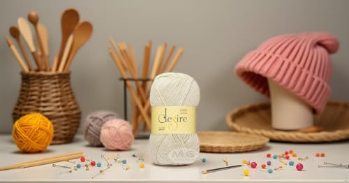 M.G ENTERPRISE Store M.G ENTERPRISE Knitting Yarn Wool Desire Light - Image 3