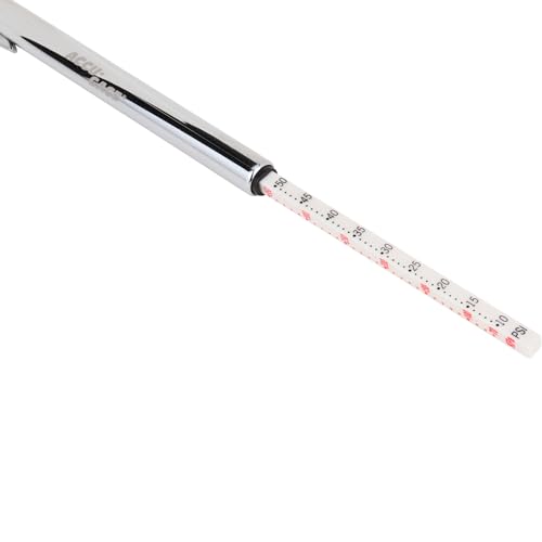 Image of Accu-Gage Pencil Tire Pressure Gauge 2 Pack (10-50 PSI), Air Pressure Gauge for Tires, Stainless Steel Body for Cars, Bikes, Vehicles