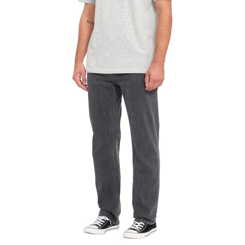 Jean Solver Denim Volcom gris idéal pour vos sessions de skate et sorties urbaines