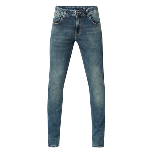 Image of Spykar Men's Slim Fit Low Rise Casual Jeans