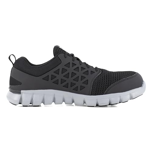 Image of Reebok Men's Rb4041 Sublite Cushion Safety Toe Athletic Work Shoe Black