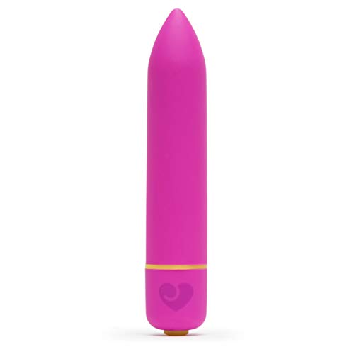 Lovehoney Excite Bullet Vibrator - 3.5 Inch Powerful Mini - 10 Function Quiet Vibrator for Women - Waterproof - Pink