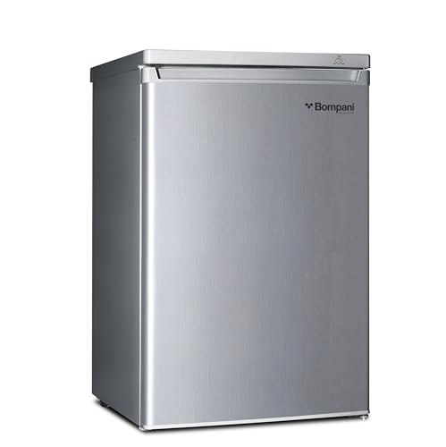 Bompani 92L Upright Freezer - With Mechanical Control, R600a Refrigerant, Lock & Key, 1 - Year Warranty + 5 Year Compressor Warranty - BUF245S Silver