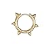 New 2026 1 Piece Pumk Rock Round Earrings Fashion Stainless Ear Ring Skull Surgical For Men Women Piercing Jewelry Trendy Accessories Creative Gift