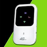 1Set MiFi Pocket 4G WiFi Router Car Mobile WiFi Wireless Hotspot White with Sim Card Slot Wireless MiFi - Image 6