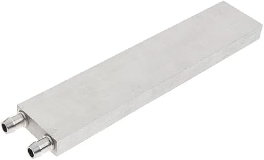 xcluma Aluminum Water Cooling Block Size 40x200mm for CPU Graphics Radiator Heatsink