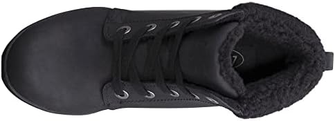 Lugz Women's Marsella Fleece Fashion Boot, Black/Black, 8.5 | Image 3