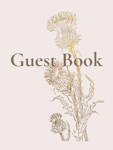Guest Book (Pale Blush Edition): Visitor Reviews for Any Holiday Accommodation – Self Catering, Air B&B, Vacation Rentals, Lodges, Cottages & B&Bs – Scottish Inspired Design