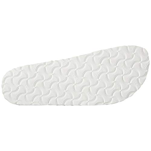 Image of Birkenstock Women's Open Back, White Patent Gold Birko Flor, 9.5-12