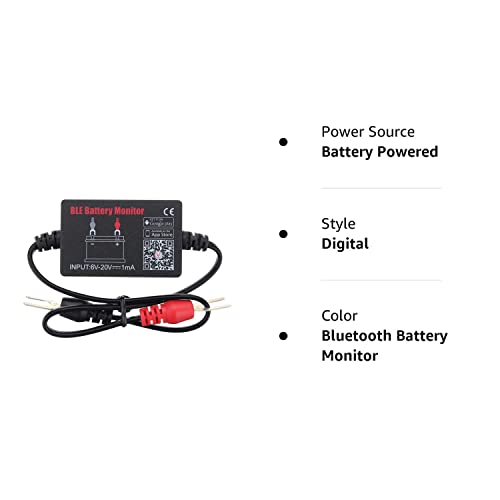 Battery Monitor Bm2 Bm3 Bluetooth 4.0 Wireless Battery Tester 12V Automotive Battery Load Tester,Automotive Charging And Cranking System Monitor Digital Battery Analyzer For Android & Ios #TOP7