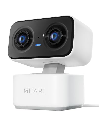 2.5K DualLens 360 deg. Coverage WiFi Security Camera