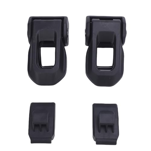 Hood Latch Kit Replacement Engine Safety Catch Compatible with for JK JL 2007-2020 Off Road Adventures