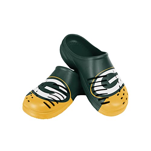 Image of FOCO Men's NFL Team Logo Garden Water Sandals Shoes Slipper Clogs