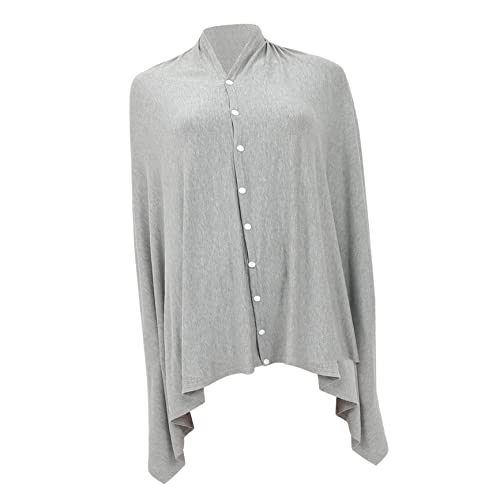 Yardwe Cloak Nursing Cover Cotton Breastfeeding Towel for Comfortable Outdoor Feeding Reusable and Washable Design for Moms and Skin Friendly Material