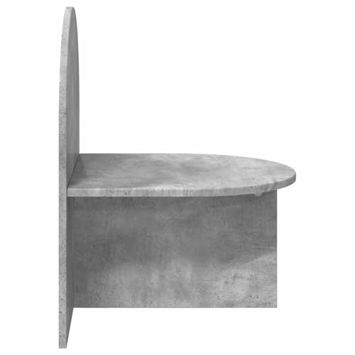 Table de chevet gris béton : la solution contre le désordre dans votre salon - 6