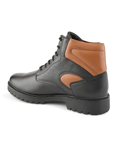 Image of Carlton London Men's Urban Explorer Lace-up Leather Boots