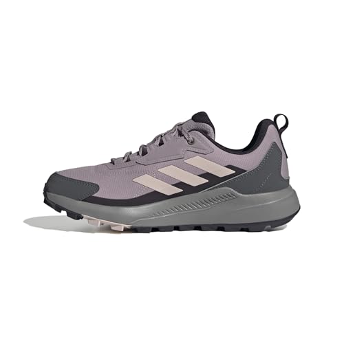 adidas Damen Terrex Anylander RAIN.RDY Hiking Shoes Wanderschuhe, preloved fig/Putty Mauve/Aurora Black, 38 EU
