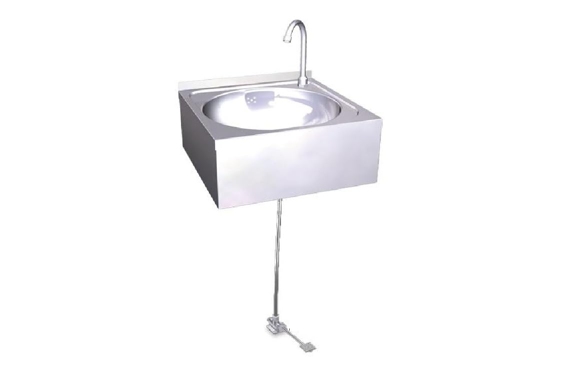 Lavamanos de pared con pedal h509_02