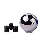 AZQKJ Alloy Aluminum Gear Stick Shift Shifter Knob Lever Cover Universal Fit for Most Cars Without L