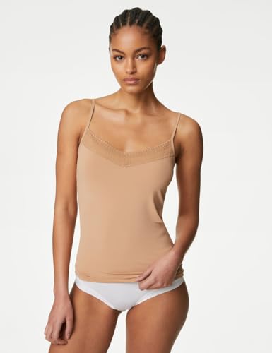 Image of Marks & Spencer Women's Nylon Regular Fit Cami Top