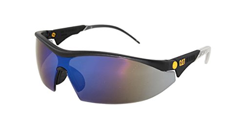 Lunettes de soleil Caterpillar Digger bleues miroirs protections des yeux