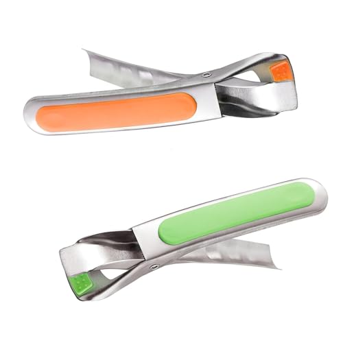 2 piezas de mango ergonómico de acero inoxidable alicates de plato caliente para restaurante y uso de herramientas de cocina multiusos