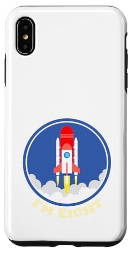 �F����s�m �a���� 8�� �j�̎q Time To Blast Off I'm 8 �X�}�z�P�[�X iPhone XS Max �p