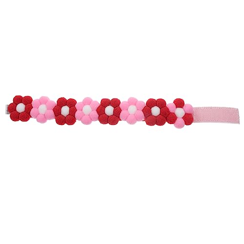 Collier pour chien et chat avec fleur ajustable et boucle rapide de sécurité - 4