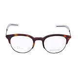 Christian Dior Homme Eyeglasses 0202 G60 Havana Black Frame 49-22-145