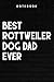 Produktbild Rottweiler Dog Dad - Vintage Retro Best Rottweiler Dog Dad Ever Silhouette Sunset Nice: Goal, Business,Daily Notepad for Men & Women Lined Paper, Work List, Planning, Gym