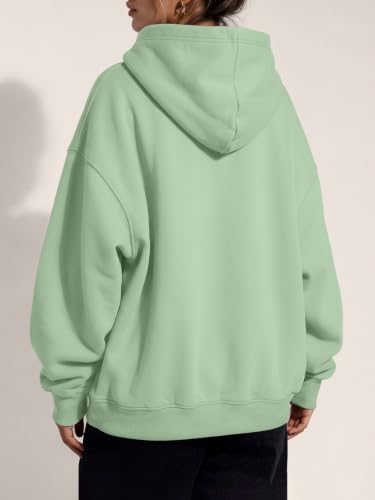 Image of Trendy Queen Women Oversized Hoodies Fall Outfits | Gentle Skin Feel, Aesthetic Drop Shoulder, Large Kangaroo Pocket, Seamless Daily Outfit Match