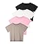 1 Black 1 White 1 Khaki 1 Light Pink
