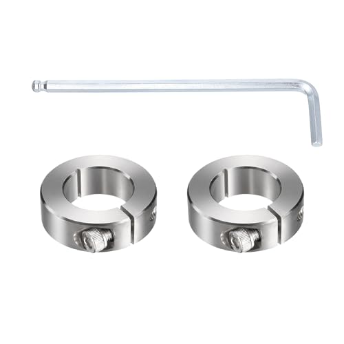 Collier de serrage 28mm en inox pour stabiliser les axes de vos machines d'atelier