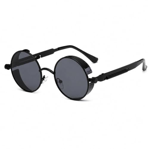 Image of RICHORS Retro Square Black Light Weight Uv Protection Non-Polarized Sunglasses For Men And Women Uv Protection Classic Sunglass Unisex, Medium