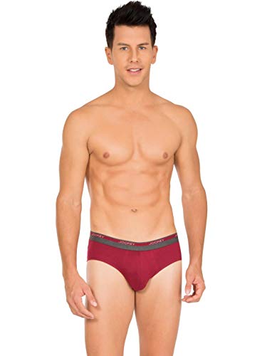 Image of Jockey 8037 Men's Super Combed Cotton Solid Brief with Ultrasoft Waistband