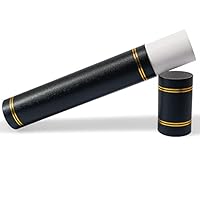 GraduationMall Schriftrolle für Zertifikat Diplom, passend für Zertifikate Größe A4 Bildlaufhalter Schwarz