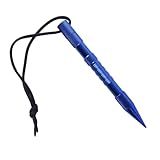 Hoite Regenschirmseilnadel, Schnürnadeln, Nähnadeln aus Edelstahl, Paracord-Nadeln für Lederarbeiten, DIY-Paracord-Nadel, Stricken für Lederarbeiten (blau)