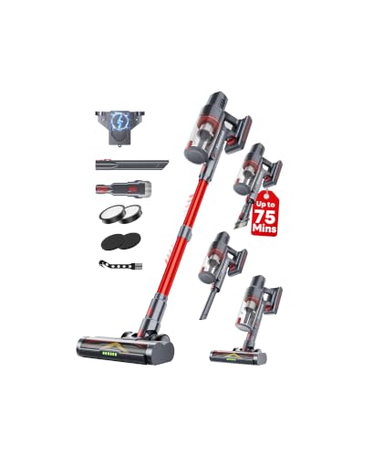 Cordless-Vacuum-Cleaner-75Mins55KPa650W-Rechargeable Cordless Vacuum Cleaner, 75Mins/55KPa/650W, Rechargeable - Image 1