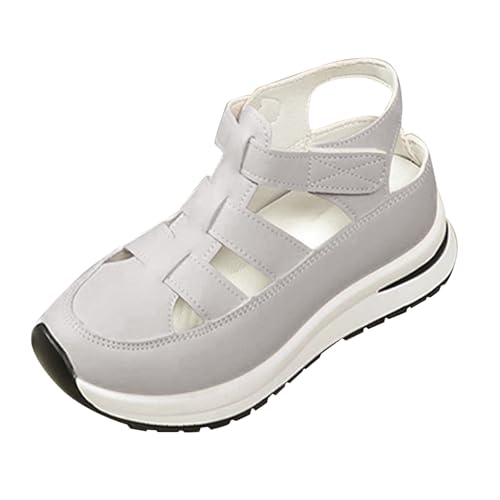HOOUDO Sandalias Mujer Verano Anchos Zapatillas Barefoot Transpirables Senderismo Antideslizantes Zapatillas Casa Barefoot Ajustable Zapatos Minimalistas Sandalias Mujer Comodas