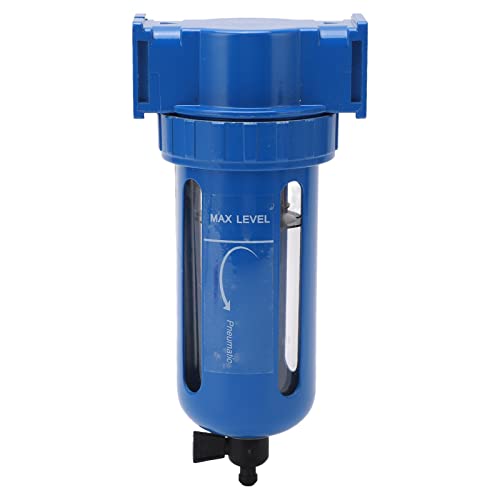 Hyuduo ZOHOMGLDXVZAJZ-13 Air Filter Separator Machine,Compressed Air Filter Manual Drain Zinc Alloy Stainless Steel High Hardness Air Compressor Water Separator Air Tool Parts Accessories,For Industrial thumb #5